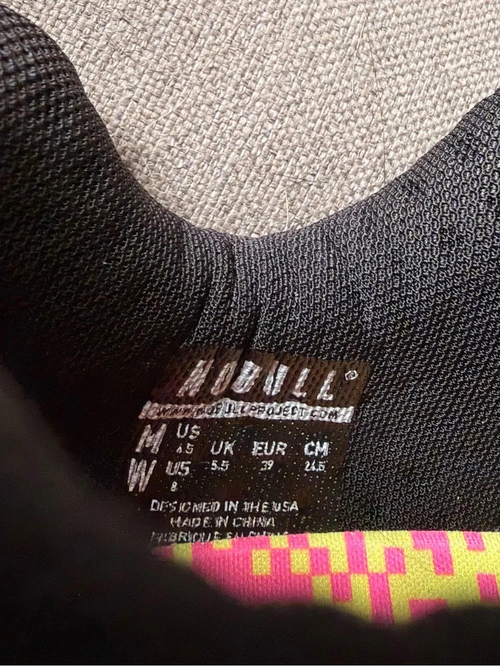 NOBULL Trainer Outwork Neon Glitch Pixel Black Women’s 8 Men’s 6.5